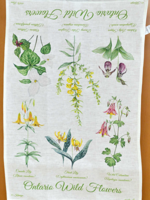 Ontario Flowers Towel 1 Ontario Flowers Towel